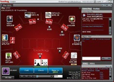 Bovada Poker Table Lobby